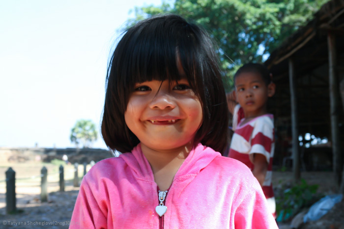 Маленькая камбоджийка