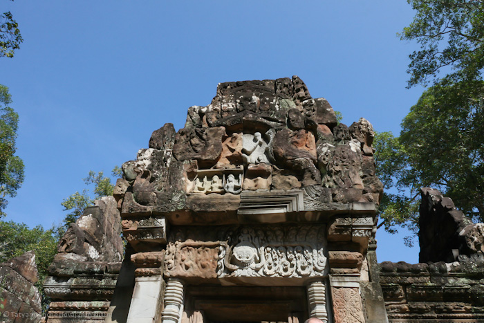 Гопура в храме Чау Сэй Тэвода